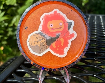 Howls Moving Castle Inspired Calcifer Coaster!