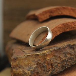 5mm rolled silver band