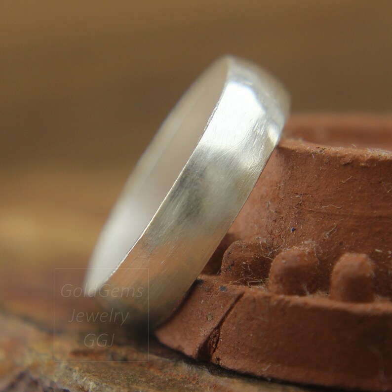 unisex silver bands