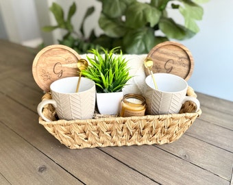 gift for couple anniversary gift engagement gift valentine day gift cozy gift basket personalized gift basket for bridal shower gift
