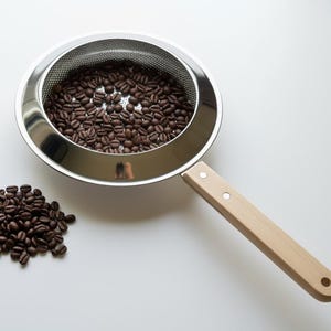 Lichtgewicht koffieboonbrander, roestvrij staal, draagbare handige koffiebrander-koffieliefhebber cadeau