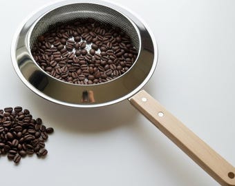 Lightweight Coffee Bean Roaster, Stainless Steel, Portable Handy Roaster-Coffee Lover Gift