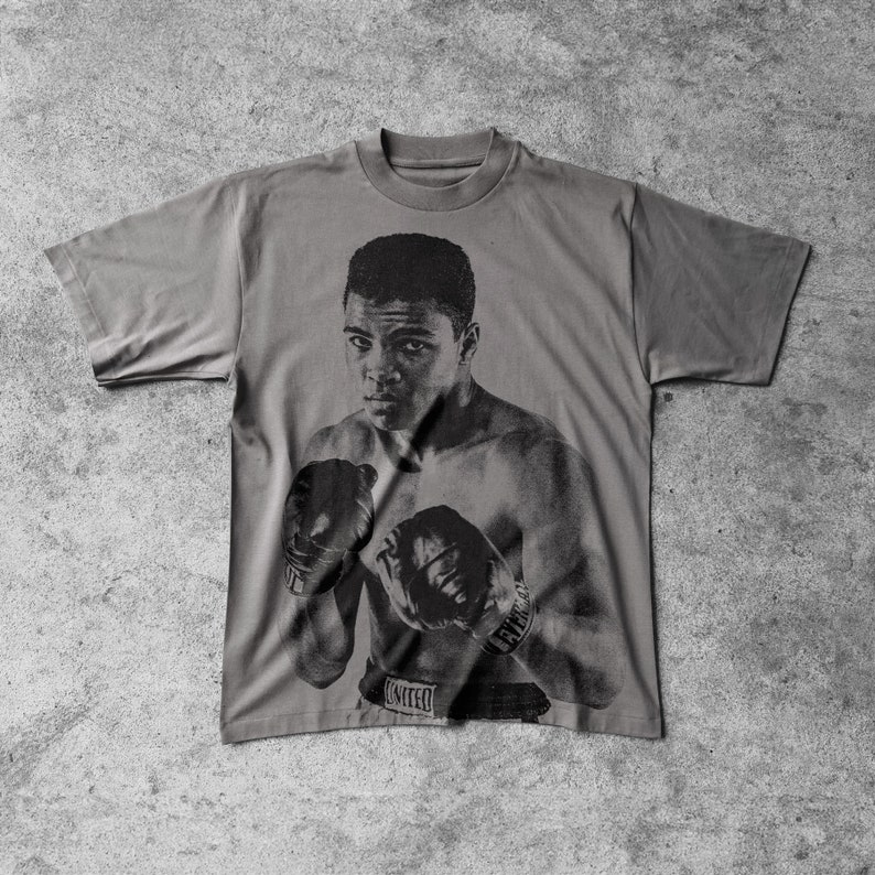 Muhammad Ali, Tee, Muhammad Ali Shirt, Boxing, Vintage Boxing, Boxing ...