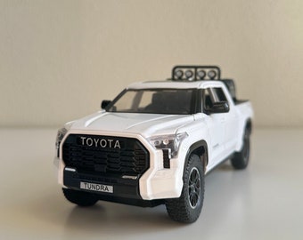 Hot Wheels 1/64 Toyota Tundra Jaune - Loose (sans Boîte) - Modèle 2022 GT