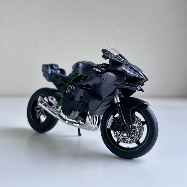 1:12 Kawasaki Ninja H2R Diecast Motorcycle Model Alloy Model Bike - Alloy Diecasts Gifts for boys/Gift for car/Bike lovers  Collection