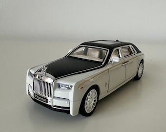 フランクリンミント　1/24　1907ロールスロイスシルバーゴースト ミニカー Franklin Mint 1:24 1907 Rolls Royce Silver Ghost