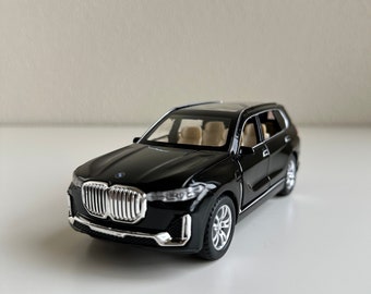 1:32 BMW X7 Alloy Modellauto - Alloy Diecasts Geschenke für Jungen / Geschenk für Autoliebhaber Sound Light Collection
