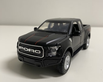 1:32 Ford F150 Raptor Pickup Alloy Model Car - Alloy Diecasts for Collectors | Gifts for car lovers Simulation | Sound Light Collection