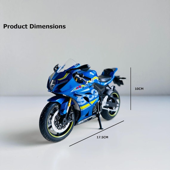 1:12 Suzuki GSX-R1000R Diecast Motorcycle Alloy Model Bike - Alloy