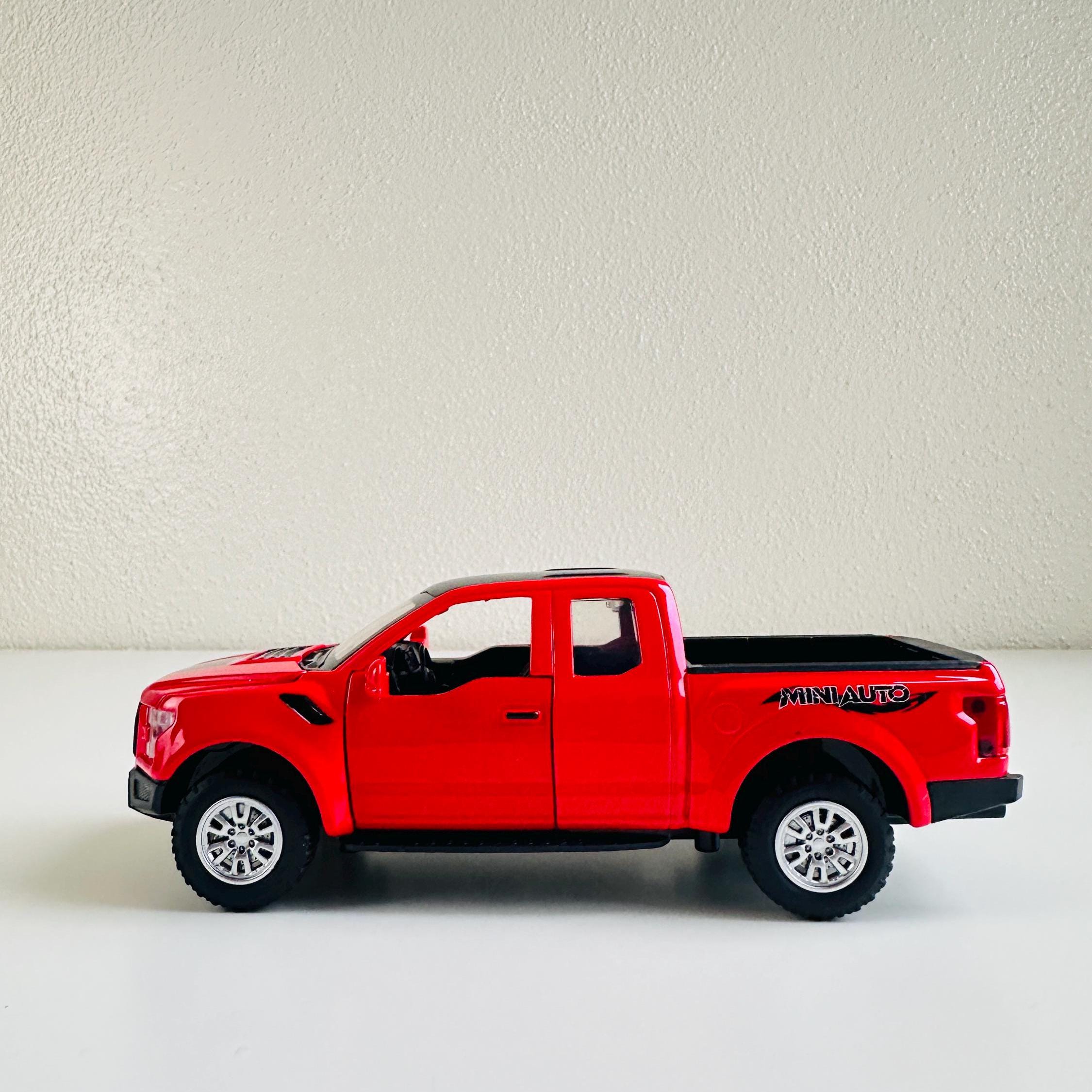 1:32 Ford F150 Raptor Pickup Alloy Model Car - Alloy Diecasts for