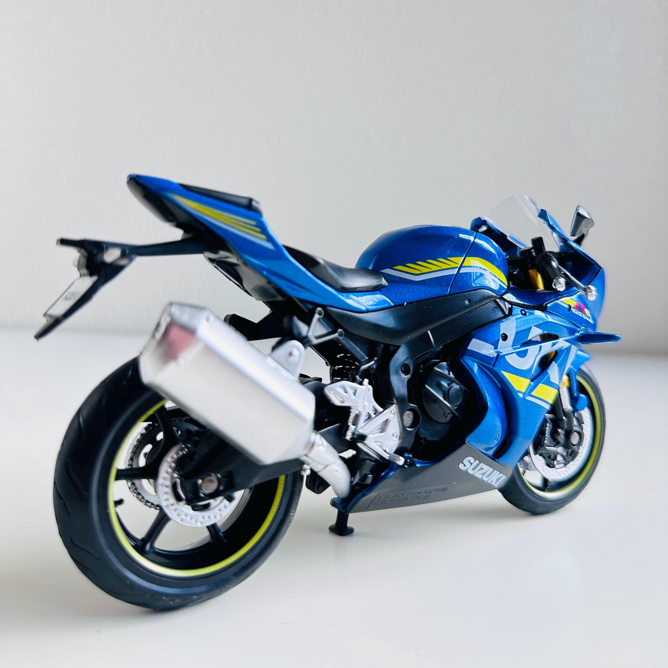 1:12 Suzuki GSX-R1000R Diecast Motorcycle Alloy Model Bike - Alloy