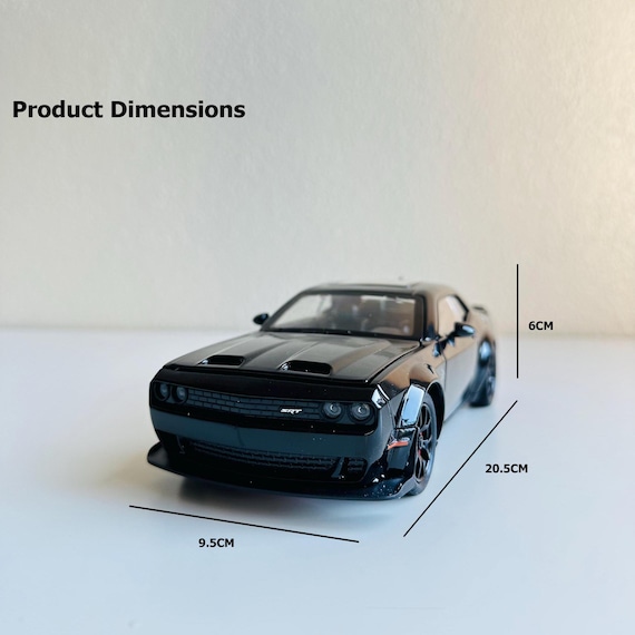 1:24 Dodge Challenger Charger SRT Model Car - Alloy Diecast for