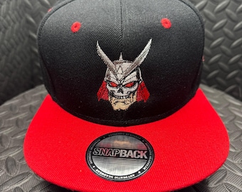 Mortal Kombat Custom MK Shao Khan Kombat Embroidered Hat “Finish Him”!