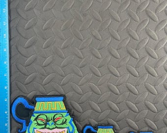 Patch Pot Custom Embroidered Iron On Patch. Two sizes available, however can do a custom size upon request