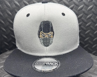 Mortal Kombat Custom Smoke MK Embroidered Hat
