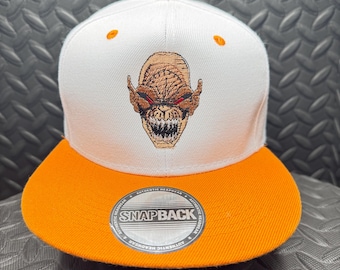 Mortal Kombat Custom MK Baraka Kombat Embroidered Snapback Hat. Finish Him!!