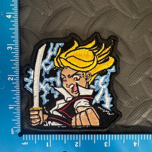 The Last Blade Kade Samurai Anime Embroidered Patch