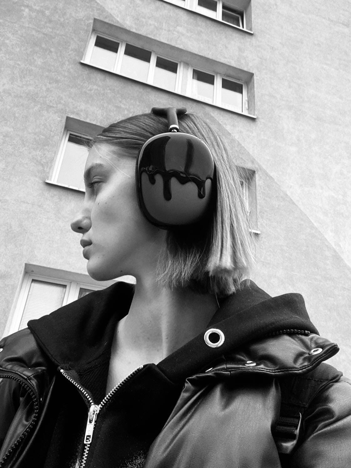 Drip Frames for AirPods Max (Jet Black)