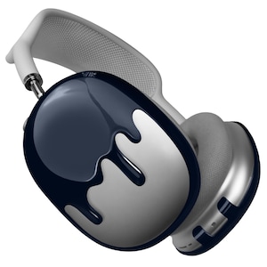 Qlix Silver Drip Frames – Airpods Max Case (lightweight, USB-C