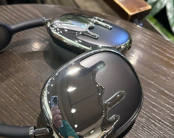 Qlix Silver Drip Frames for Airpods Max (lightweight Frame Case