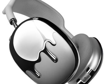 qlix dripframes silver Airpods max用カバー Qlix Silver Drip Frames – Airpods Max Case (lightweight, USB-C