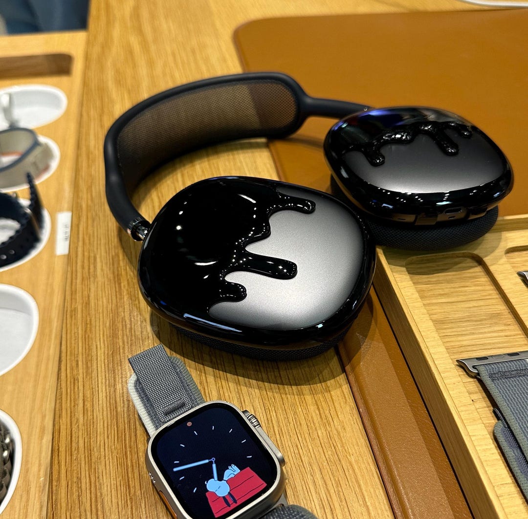 Drip Frames for Airpods Max (jet Black) - Etsy