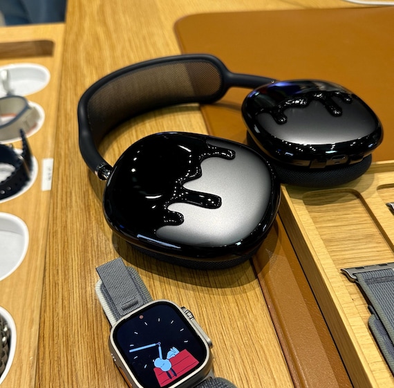 Drip Frames for Airpods Max (jet Black) - Etsy Drip Frames for Airpods Max (jet Black) - Etsy