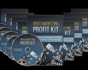 Profit Kit för videomarknadsföring: Återförsäljbart kurspaket