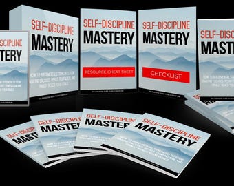 Self-Discipline Mastery: E-book, Video Course & Reseller Kit (PDF)
