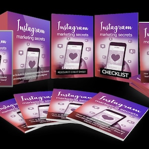 Instagram Marketing Secrets: Complete E-Book & Video Course (Resell Rights Included)
