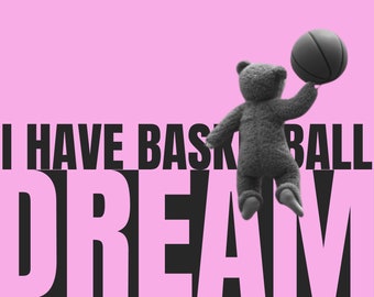 I Have Basketball Dream , Creative Kids Story Photo Book, Ages 4-7, Hardworking, friendship, and passion. Vocabulary, Creativity, Focus