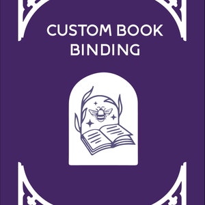 Custom Re-bound Book