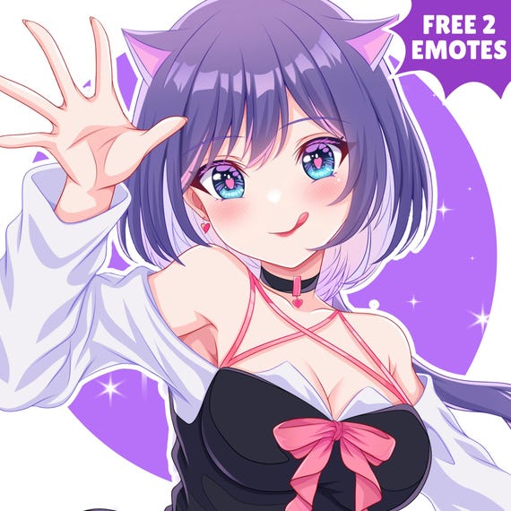 Custom Anime PFP Commission : Profile picture for Vtuber, OC, Roblox, Couples, Twitch and Discord