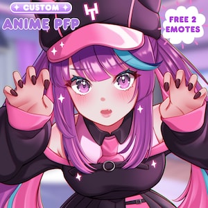 Custom Anime PFP Commission, Anime PFP, PFP Commission, anime commission, pfp anime, VTuber pfp, Fanart, Profile Icon, Anime Profile Picture