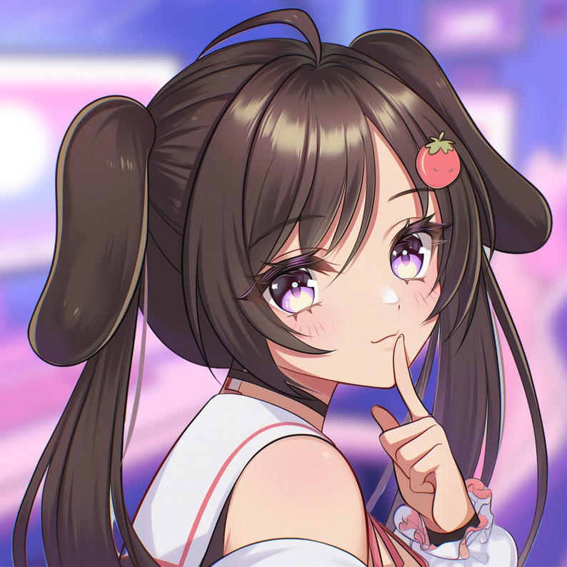 Custom Anime PFP Commission, Pfp Anime, Pfp for Vtuber, Custom Profile ...