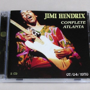 JIMI HENDRIX - Complete Atlanta Pop Festival, April 7th 1970, 2 x CD