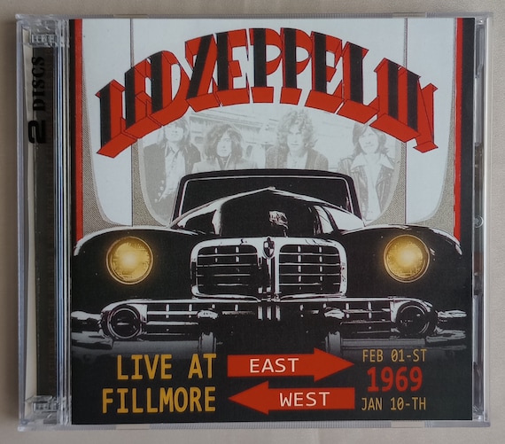 2CD！レッド ツェッペリン/FILLMORE EAST/1969年ライヴ！ Led Zeppelin - Live at the Fillmore East West, Jan. 10th and