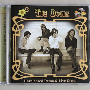 The DOORS ~ UNRELEASED Demo & Live Gems 1965 to 1970 CD Superb quality !