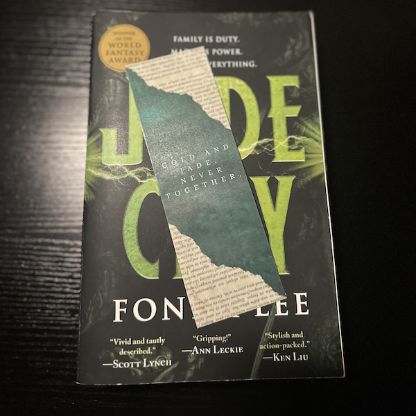 Jade City Bookmark