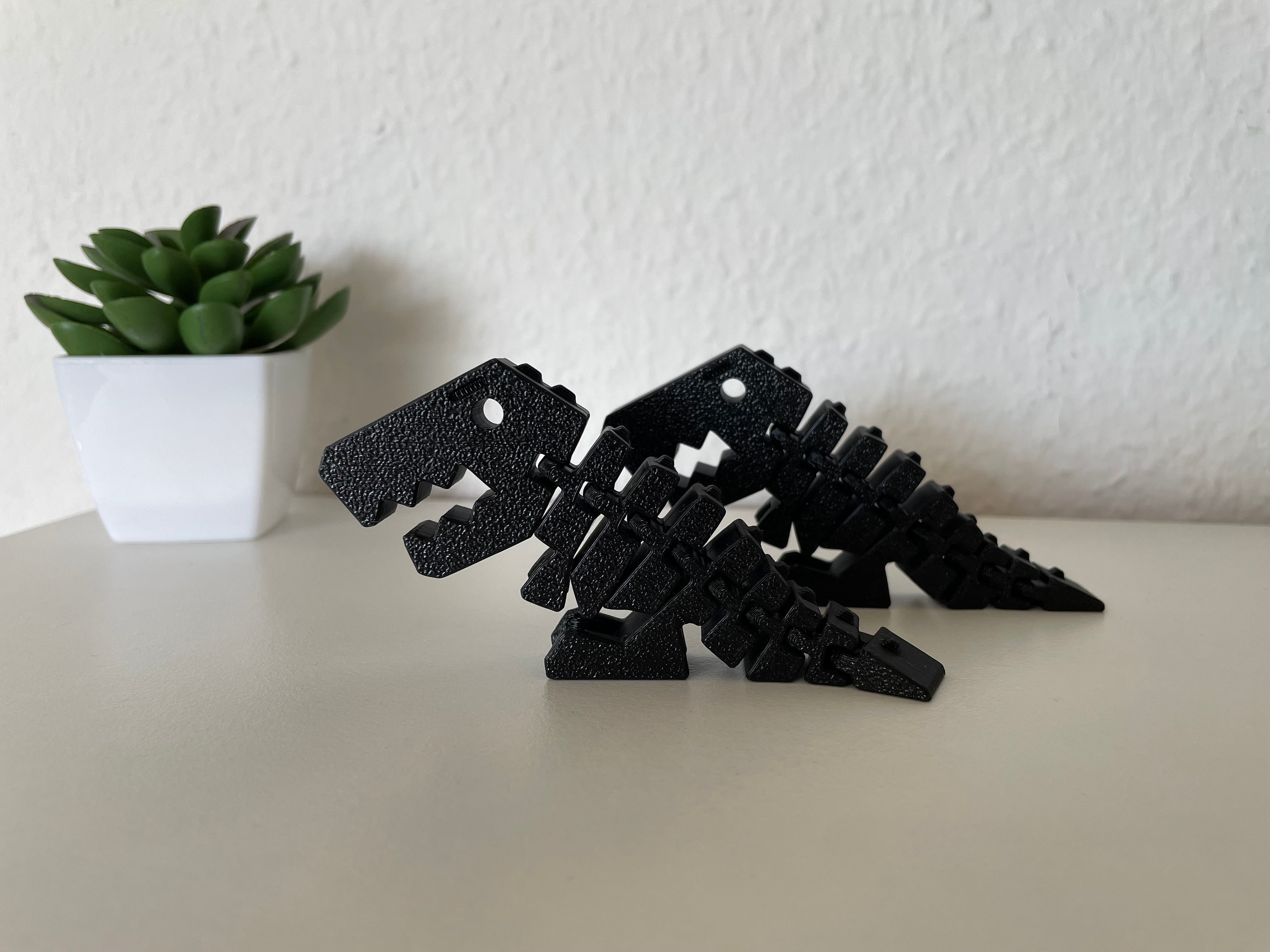 Flexi T-Rex Fidget - Rexi Flexible Avec Os, Jouets Articulés