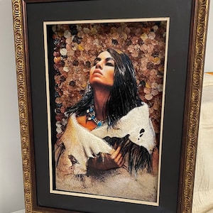 Handmade 3D  painting, 3D Paper relief art, 3D wall paper relief painting, 3D gear pape painting, 45cm x 61cm x 10cm