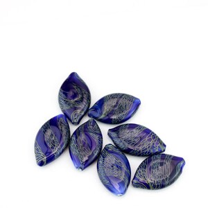 Handmade Glass Hollow Beads For Necklace. Glass Beads. Blown beads. Lampwork beads. Handmade. Craft.