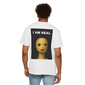 REAL/NOT REAL tee