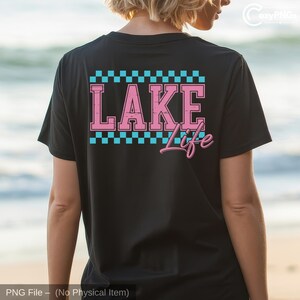 Lake Life shirt png, Retro Lake art, Vacation art, Cricut Cut File, Summer Design PNG, Lake life png, Digital Downloads PNG