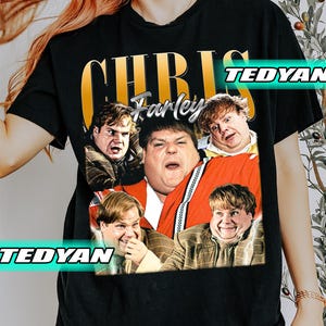 Vintage Chris Farley Shirt, Gift For Women and Man Unisex T-Shirt