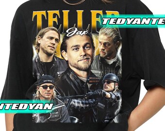Vintage Jax Teller T-Shirt, Gift For Women and Man Unisex T-Shirt