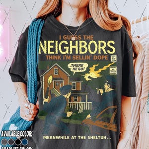 Vintage Comfort Colors J Cole T-Shirt, Neighbors Comic Book Parody T-Shirt, Gift For Women and Man Unisex T-Shirt
