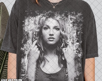 Vintage Comfort Colors Britney Spears T-Shirt, Britney Spears Fan Tee T-Shirt, Gift For Women and Man Unisex T-Shirt