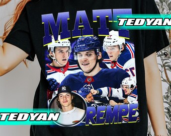Vintage Matt Rempe Shirt, Ice Hockey Canadian Professional, Hockey Championships Sport Merch, Gift For Women and Man Unisex T-Shirt