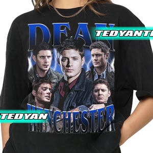 Vintage Dean Winchester T-Shirt, Gift For Women and Man Unisex T-Shirt